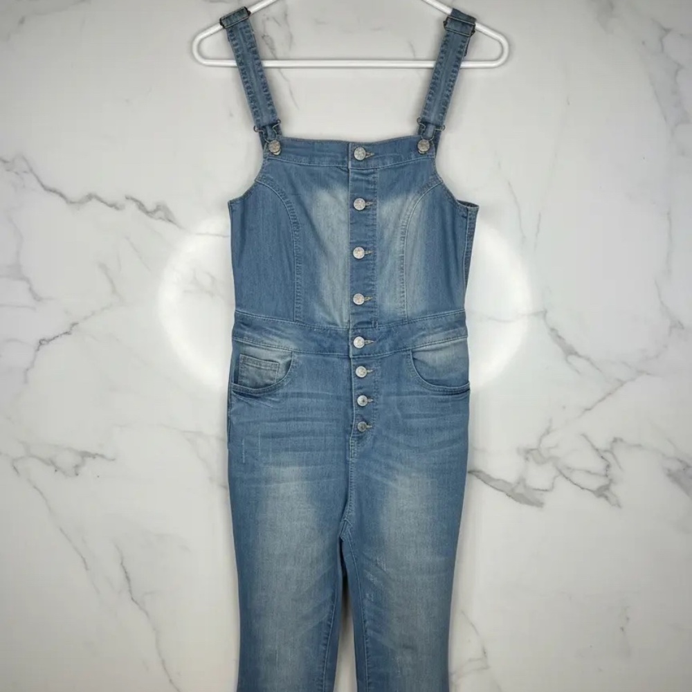 Women Overall Jean Basic Denim Wax Jean
